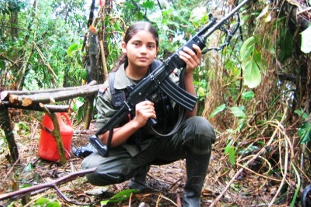 Child Soldier In Colombia Origin Unknown But Used Extensively On Reports And Blogs