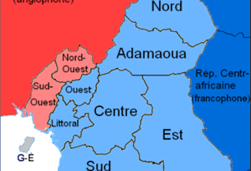 Cameroon Language Map