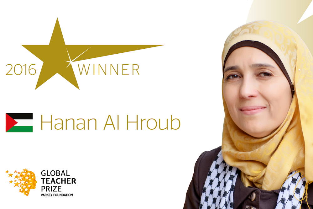 Global Teacher Prize 2016 Winner Hanan Al Hroub