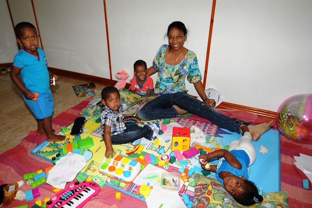A Day Care Centre For Young Children In The Seychelles Picture Seychelles Joena Bonnelame Seychelles News Agency