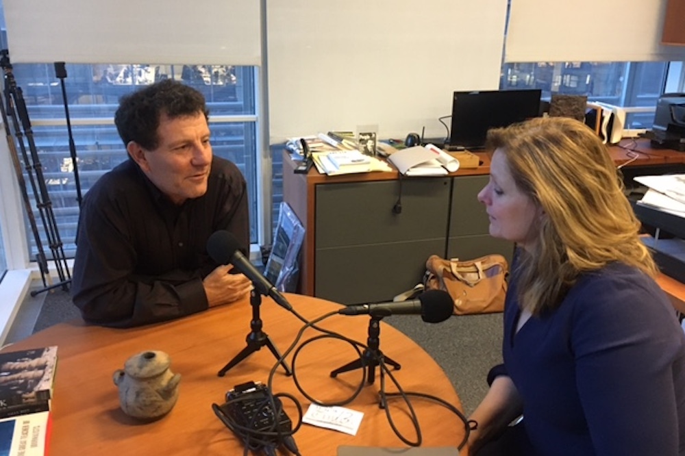 Nicholas Kristof Sarah Brown Podcast