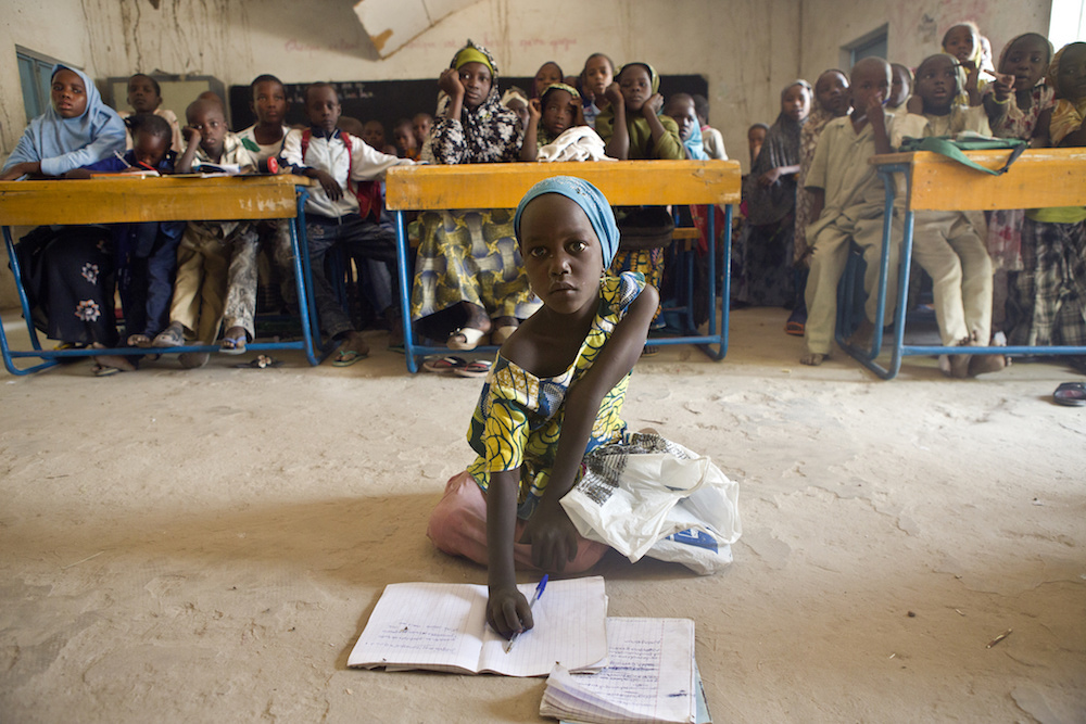 Niger School Where Nigerian Refugees Study Alongside Local Children Photot Unhcr H  Caux
