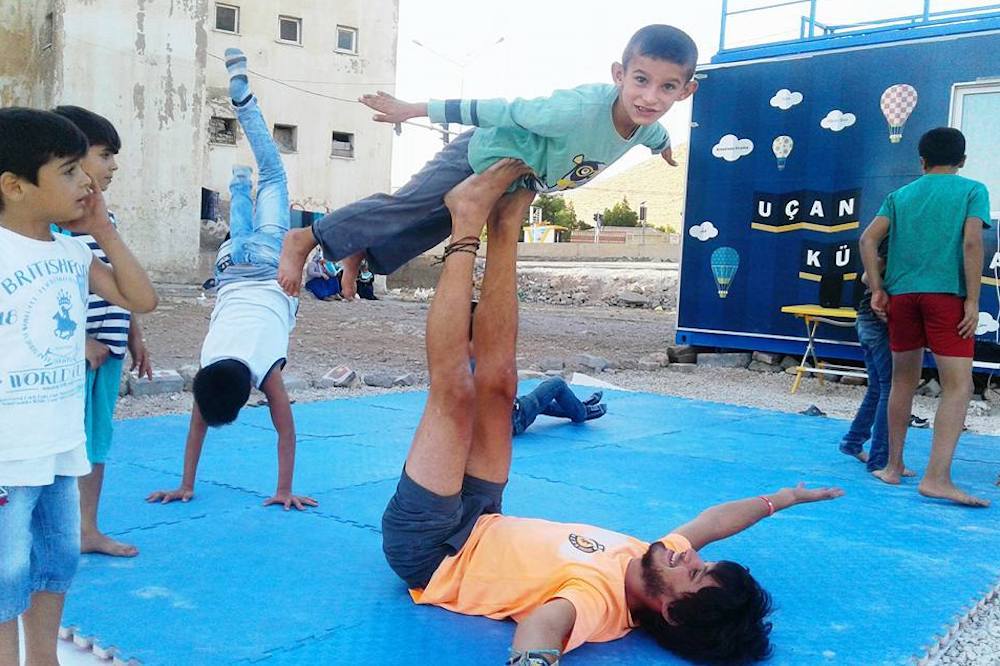 Syria Circus Training 2