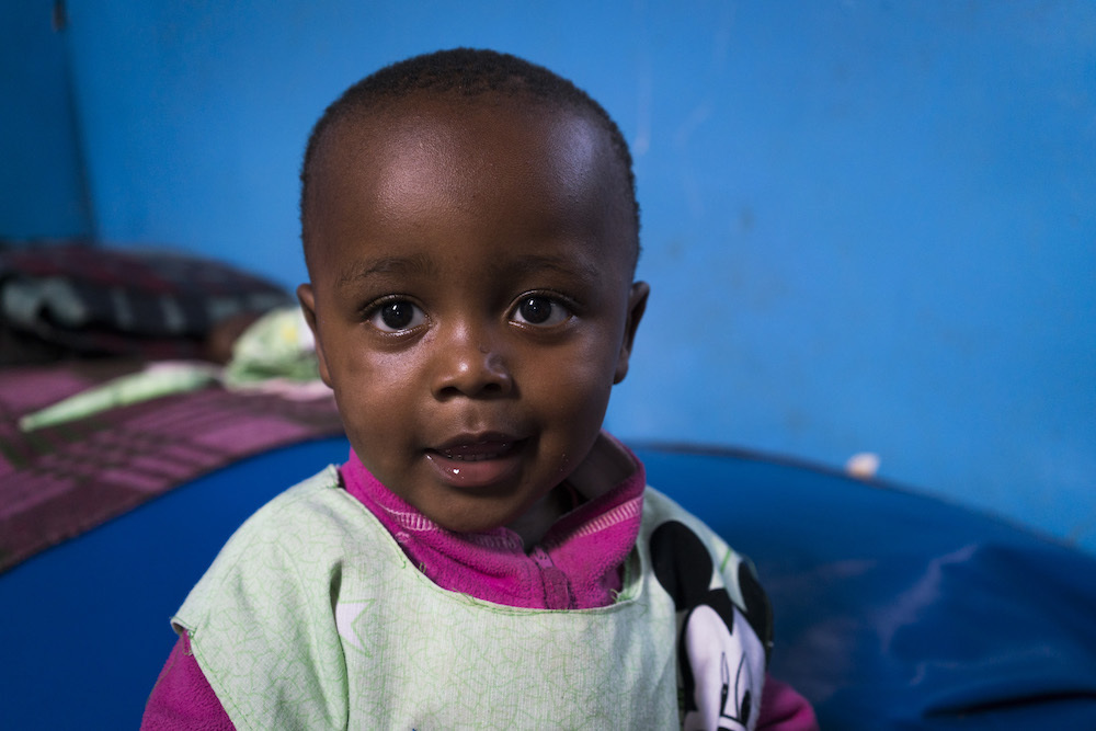 Child At An Early Childhood Development Programme In Kibera Nairobi