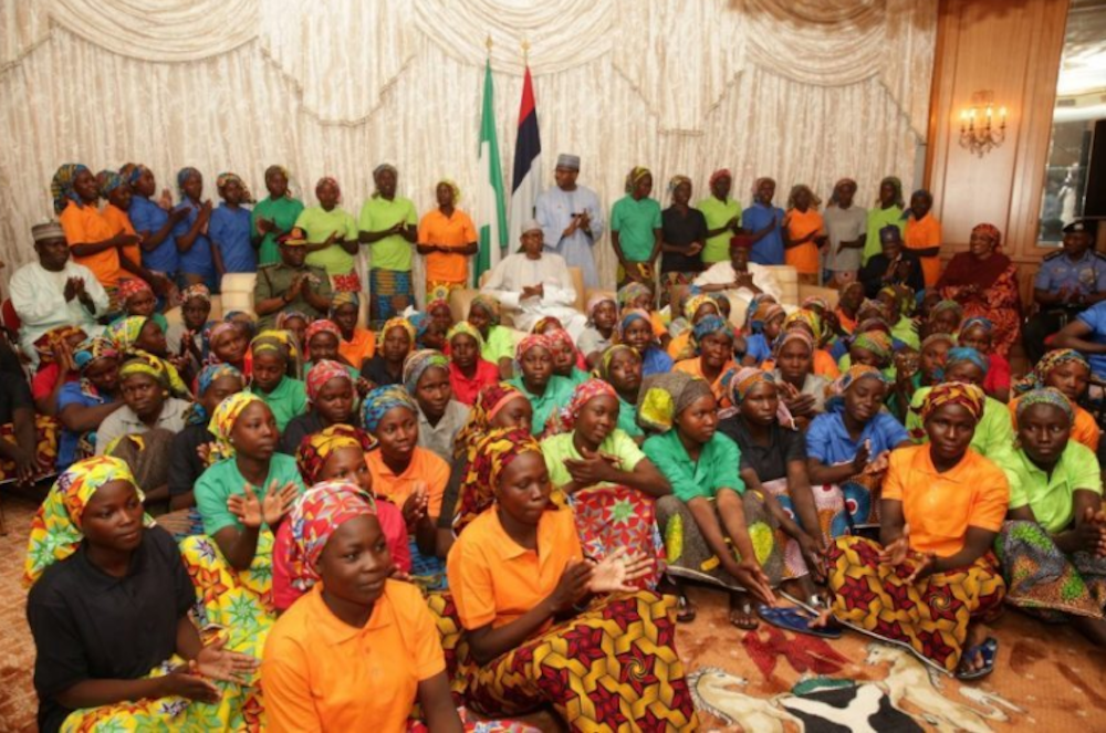 Free Chibok Girls With Nigerian President Muhammadu Buhari