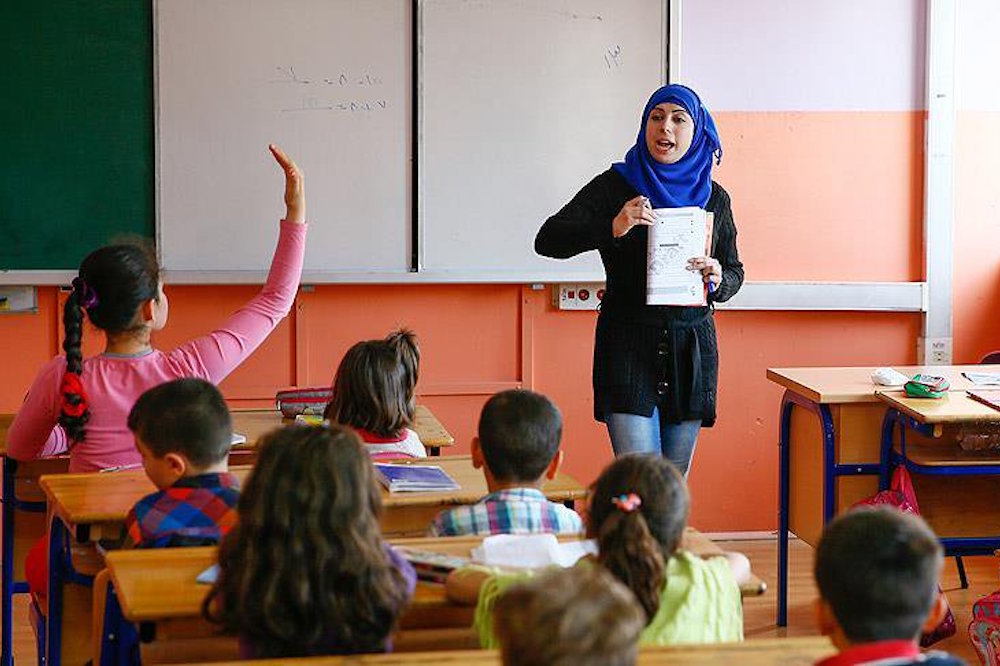 Turkish School For Syrian Refugees
