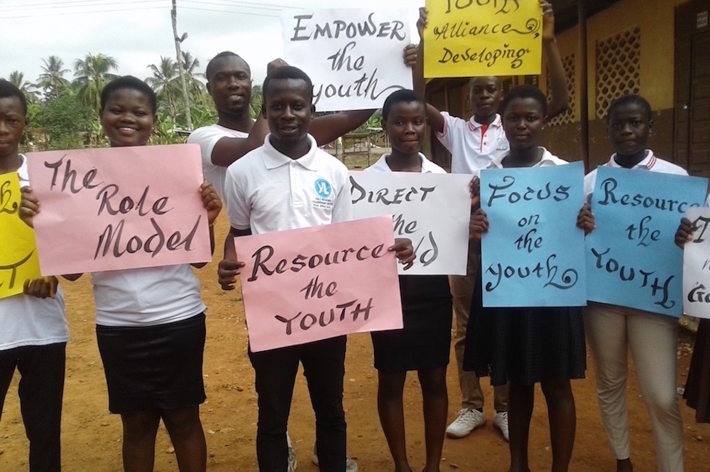 Gya Kenneth Gyamerah From Ghana Campaigns For Equal Opportunities For Rural Children New