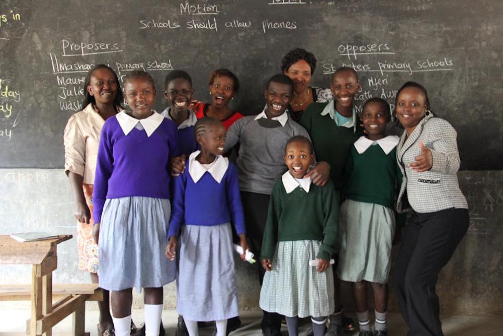 Girls At School Helped By Asante Africa Foundation
