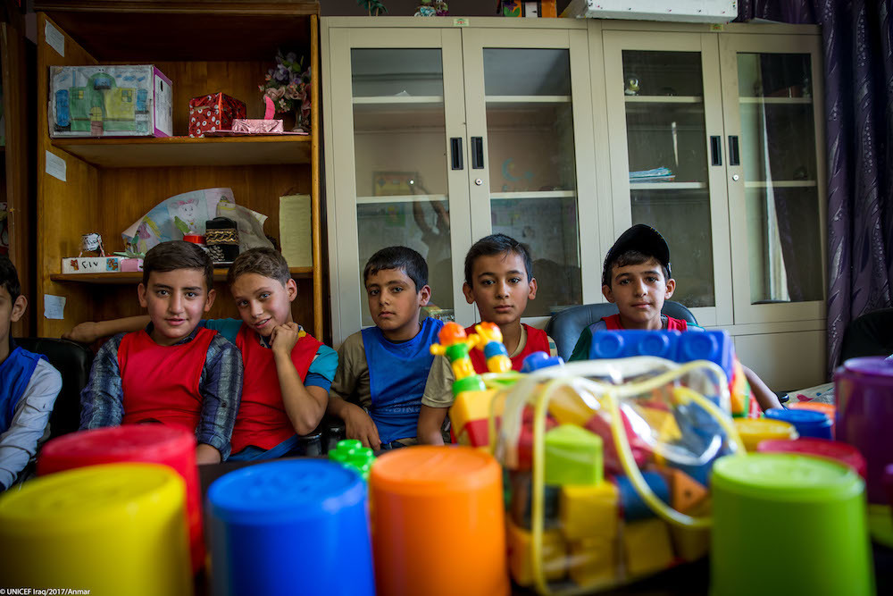 Children At Farahedee School In East Mosul Attend A Range Of Psychosocial Activities