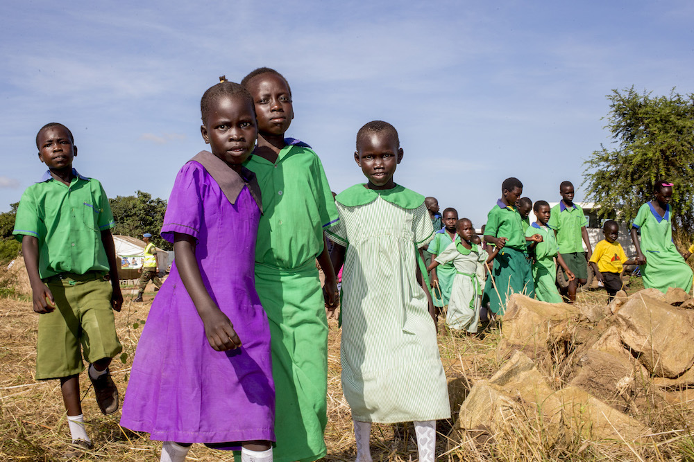 Girls Education Report 3 Students At Kapuri School In South Sudan