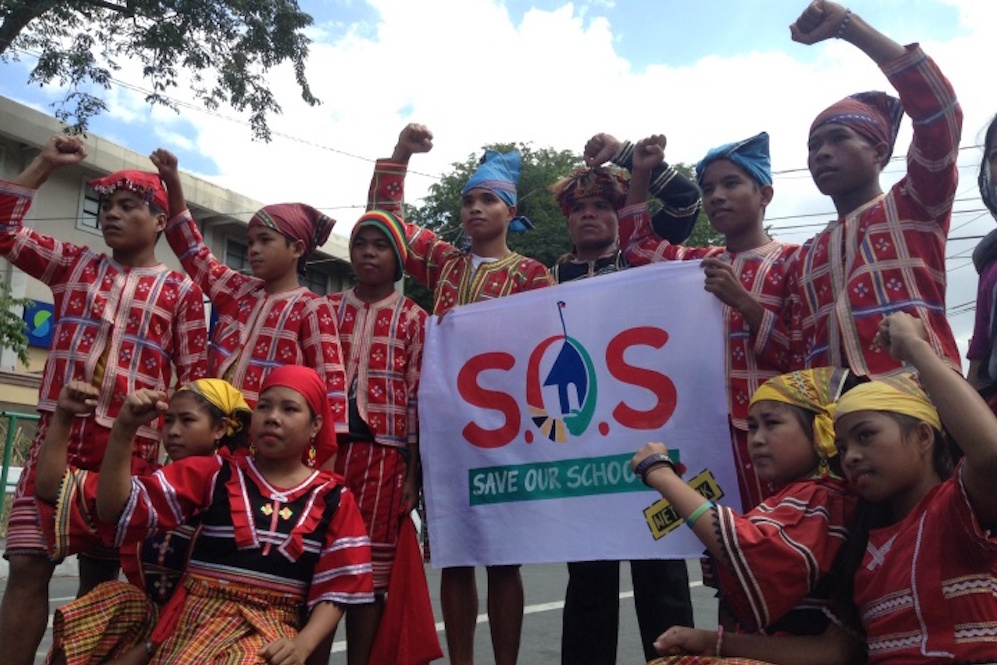 Lumad Students In Philippines Protest At Military Operations That Have Affected Their Education