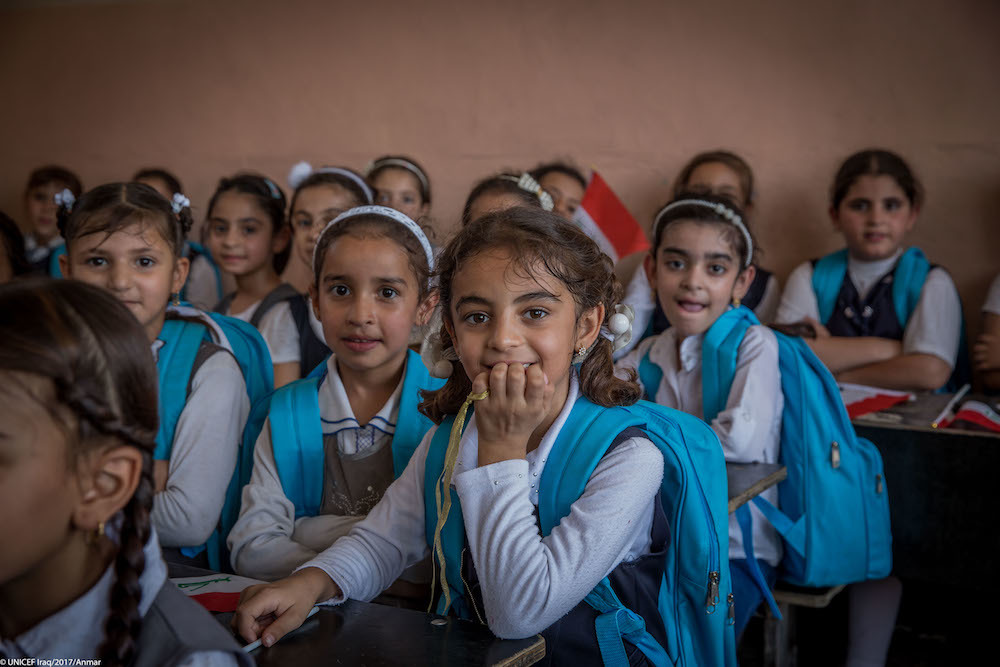 Mosul Students At Saint Abd Al Ahad Primary School