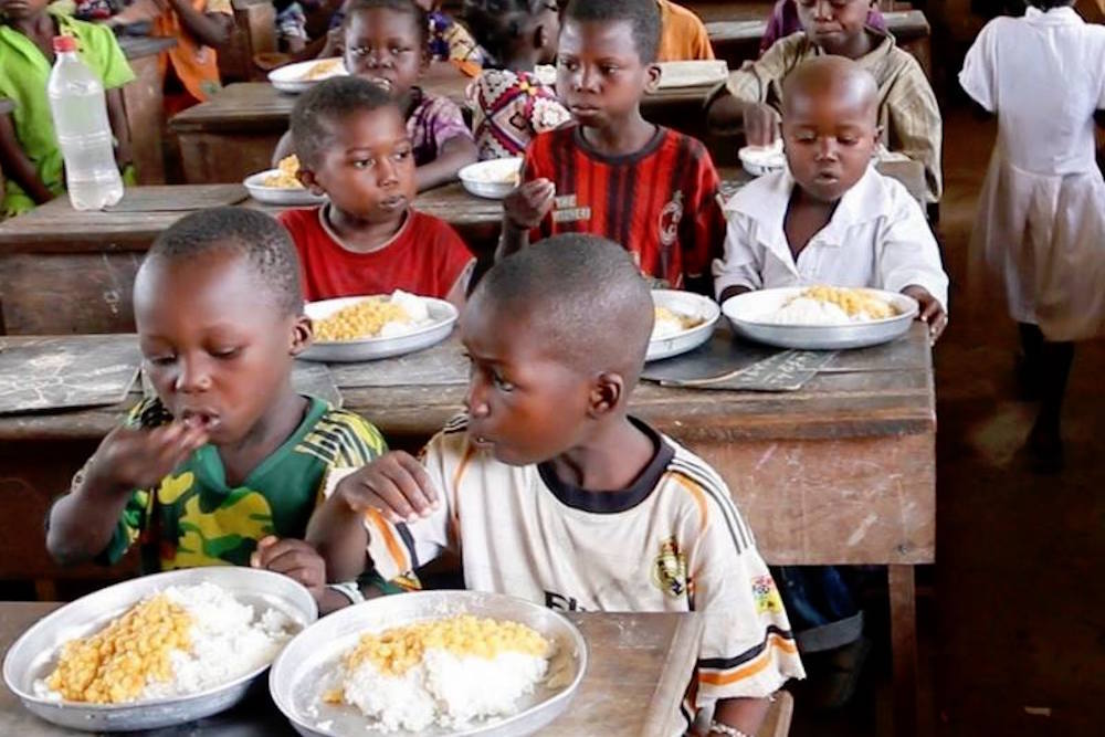School Meals Provided By World Food Programme