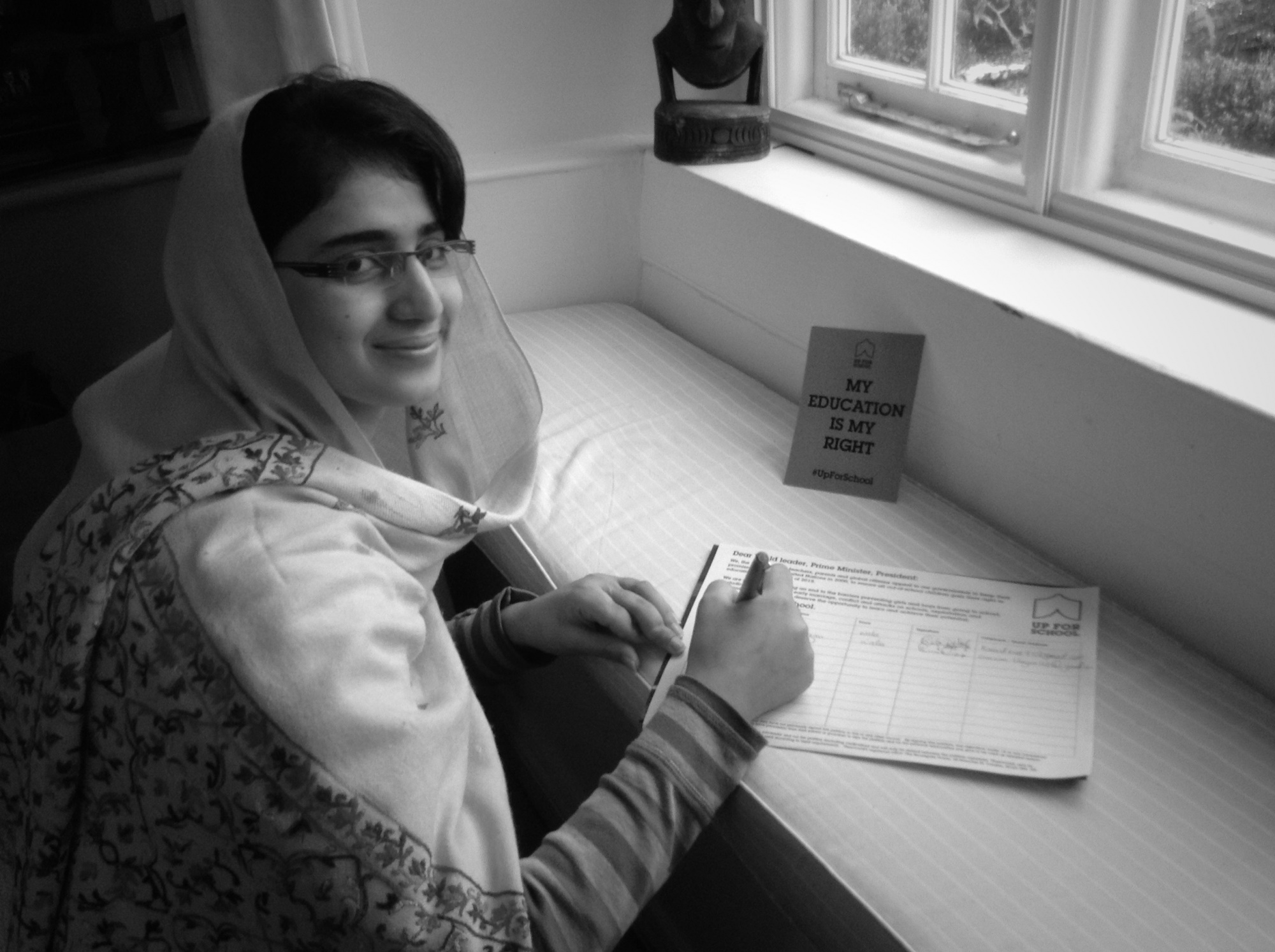 Shazia Up For School Bw