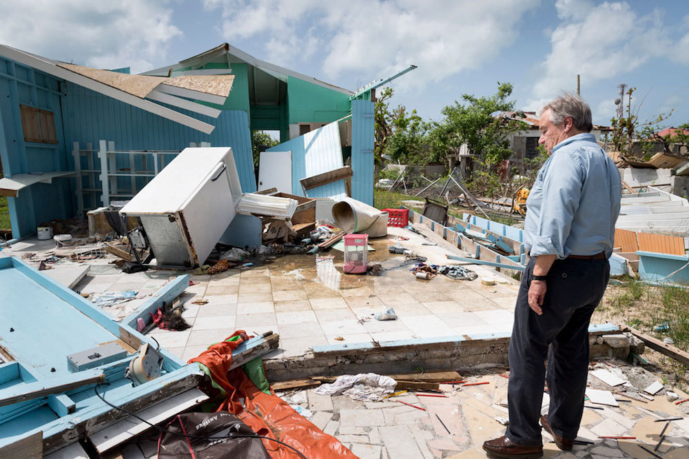 Barbuda Hurricane Damage