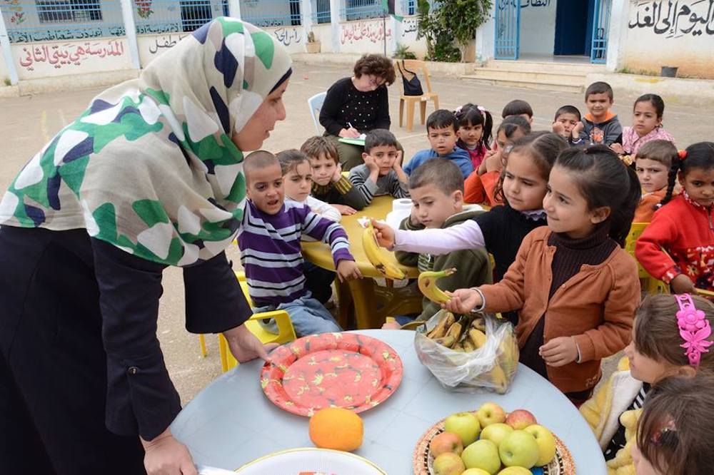 Gaza Preschool For World Food Day 1