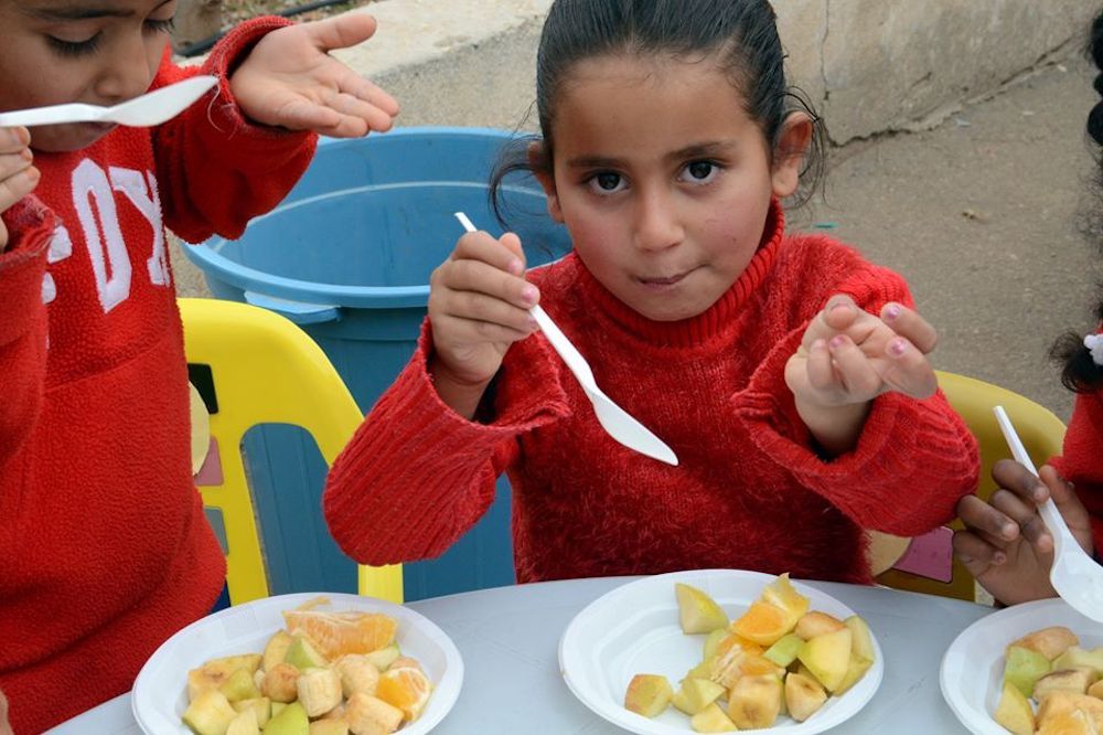 Gaza Preschool For World Food Day 2