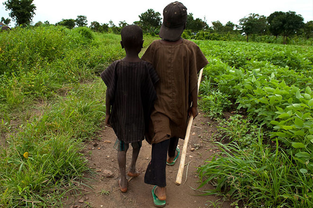 Children In Za Kpota Benin