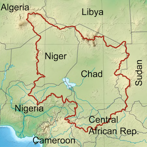 Lake Chad Map Test