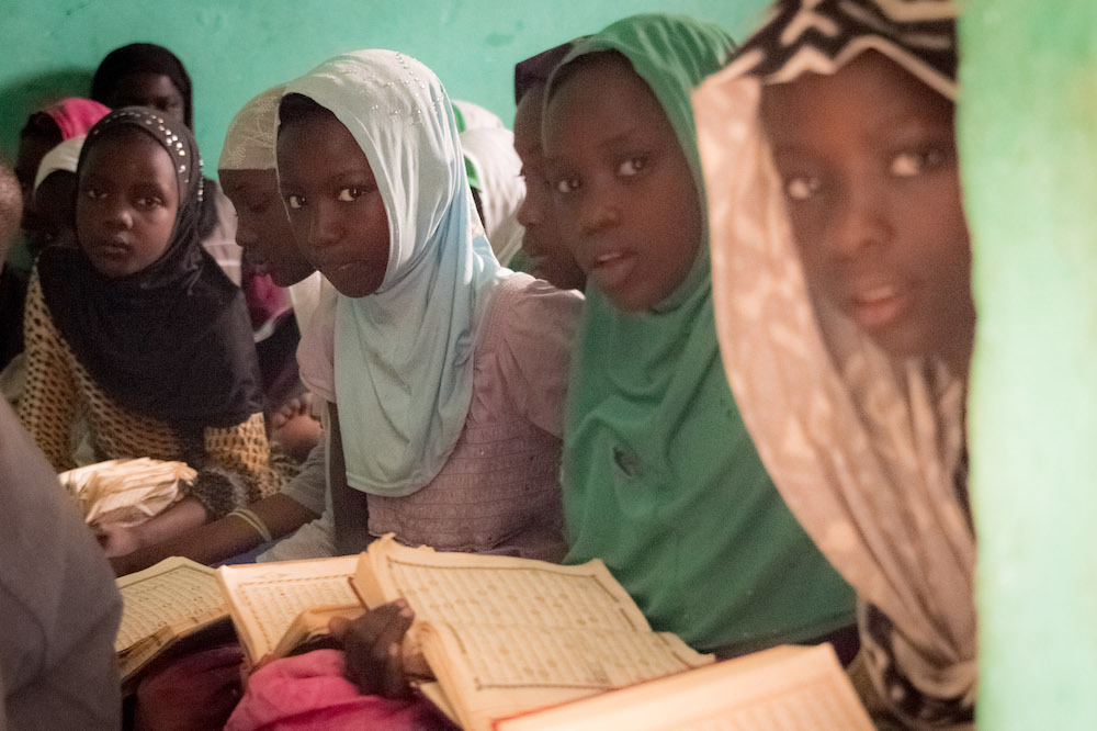 Senegal Girls With Books