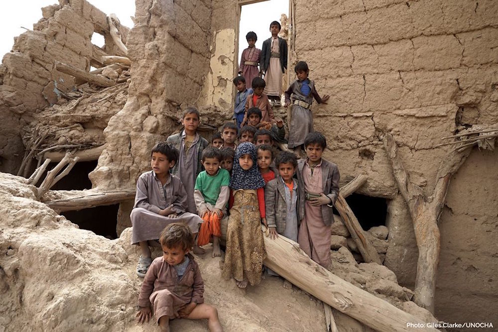 Children In Yemen