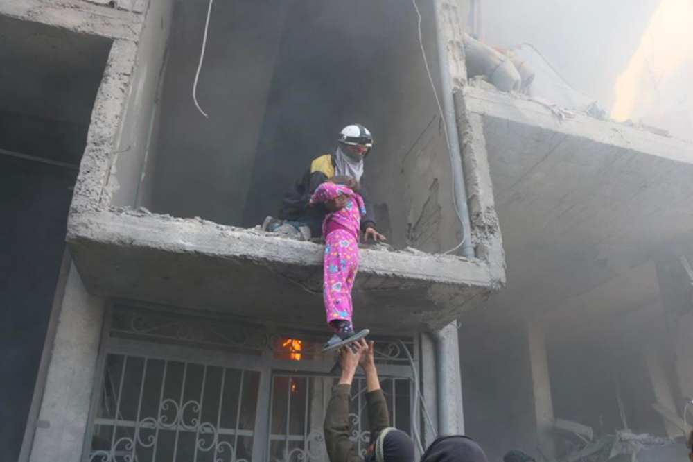 Eastern Ghouta Bombing 1
