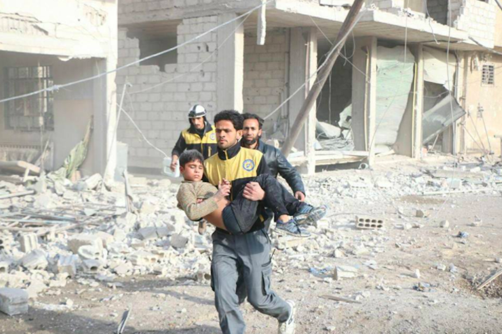 Eastern Ghouta Bombing 3