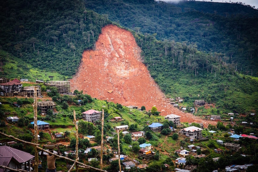 Freetown Mudslide In Sierra Leone