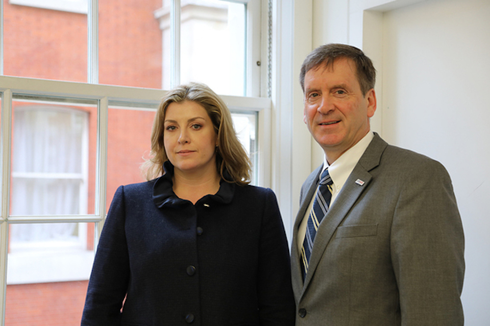 Penny Mordaunt And Mark Green