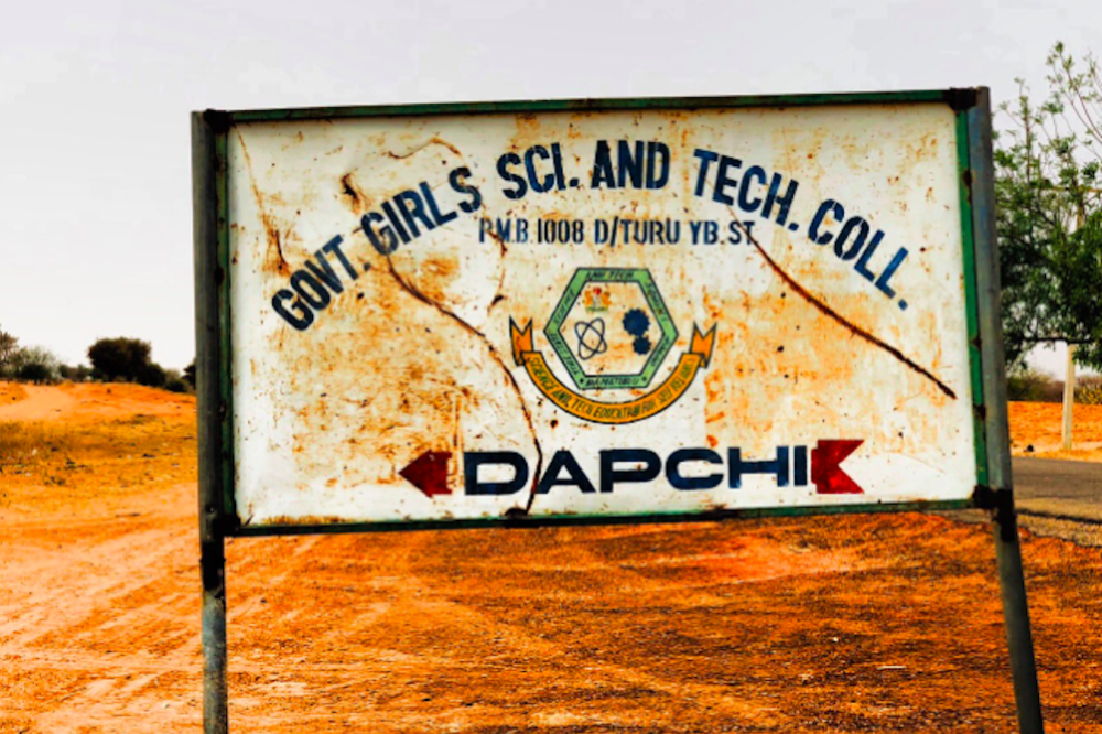 Dapchi Girls School Sign In Yobe State Nigeria 1