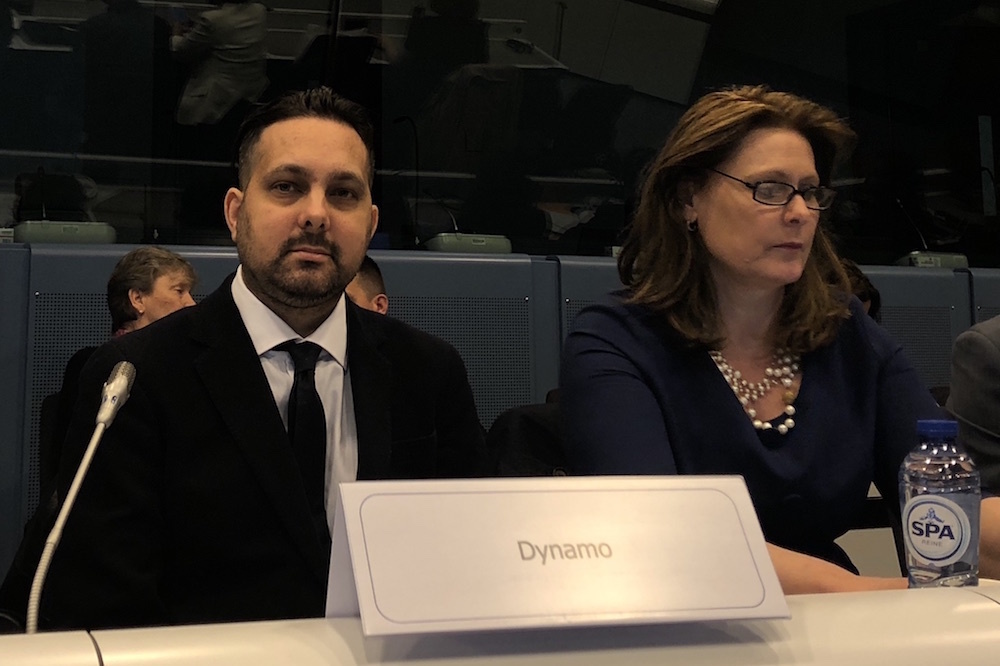 Dynamo And Sarah Brown Prepare To Speak At Brussels Conference