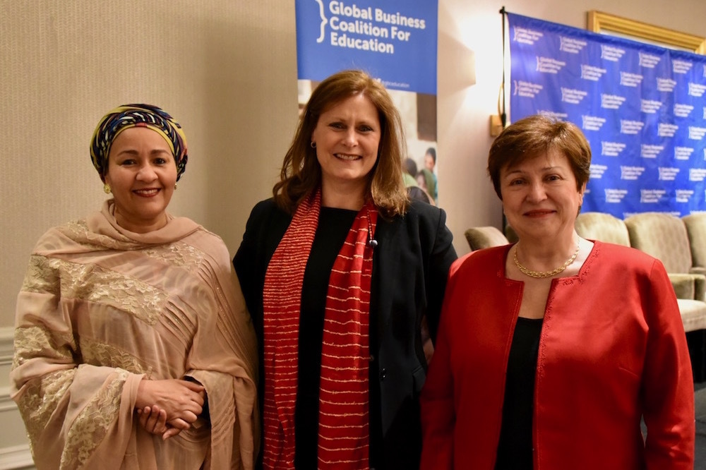 Gbc Education Event In Washington With Amina Mohammed Sarah Brown Kristalina Georgieva