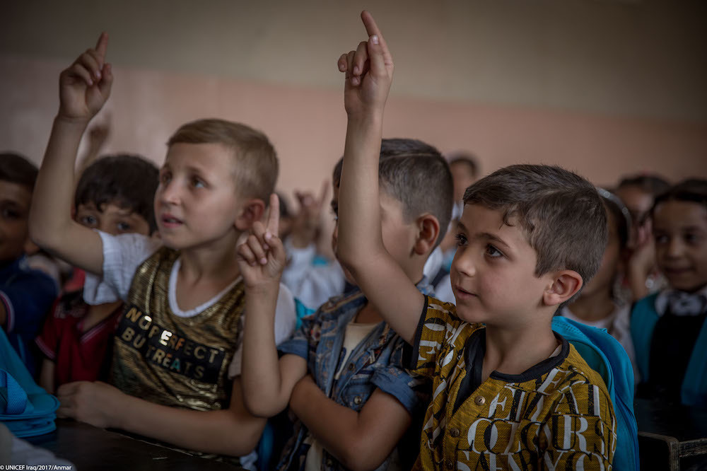 Iraq Roma Children In School 1