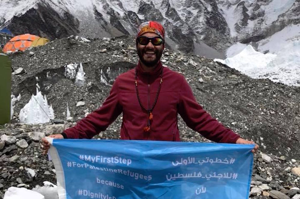 Jarah Alhawamdeh Gets To Mount Everest Base Campto Raise Funds For Unrwa New Version