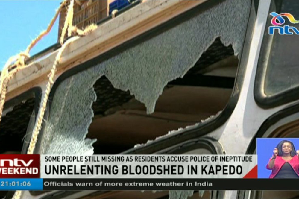Kenyan Vehicle In Which Three Children Shot On Way To School
