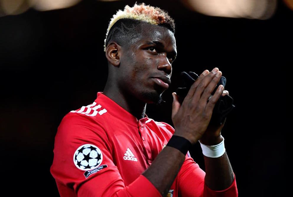 Paul Pogba Of Manchester United