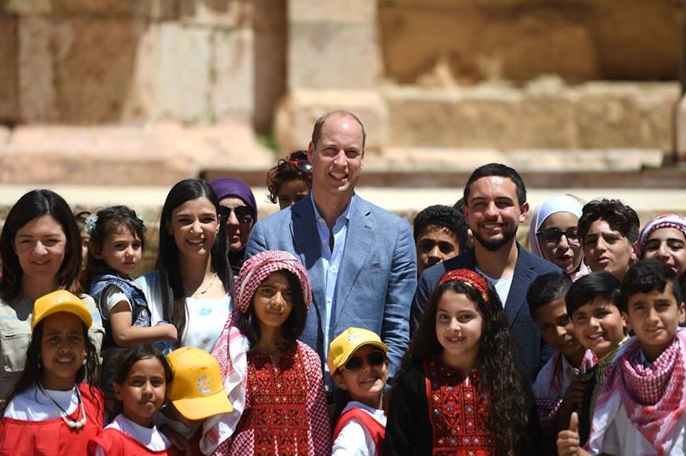 Prince William In Jordan 2