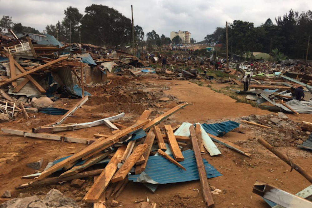 Kibera Schools Demolished 5