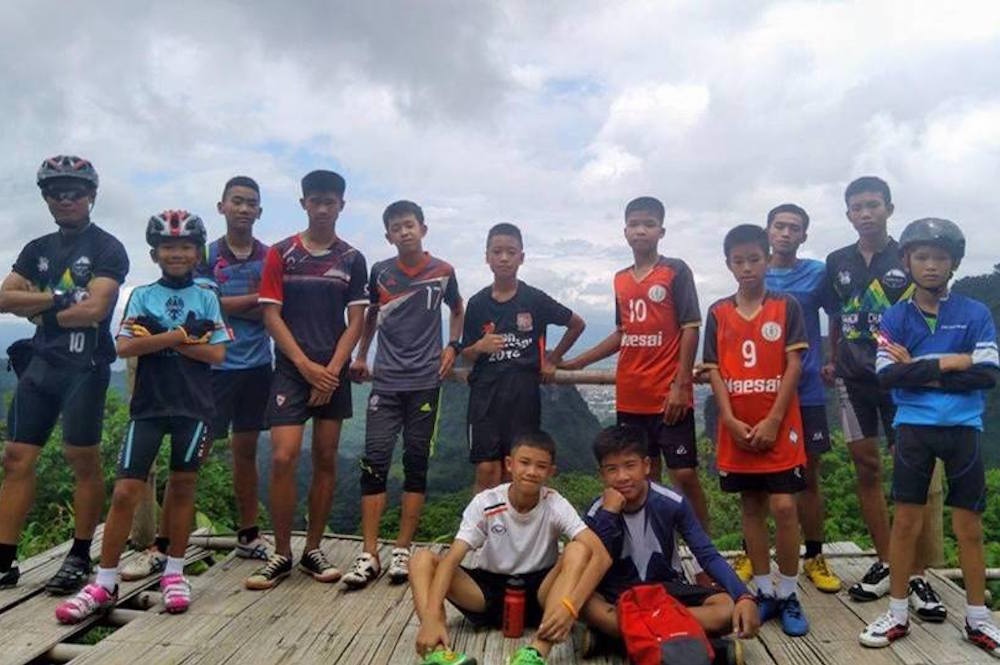 Members Of The Wild Boars Football Team That Were Trapped In Cave