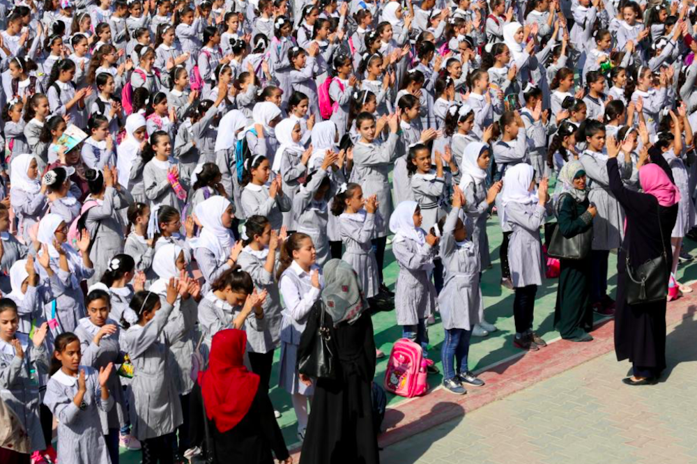 Unrwa Palestine Schools Opening 2