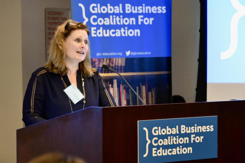 Sarah Brown At Gbc Education Event In New York