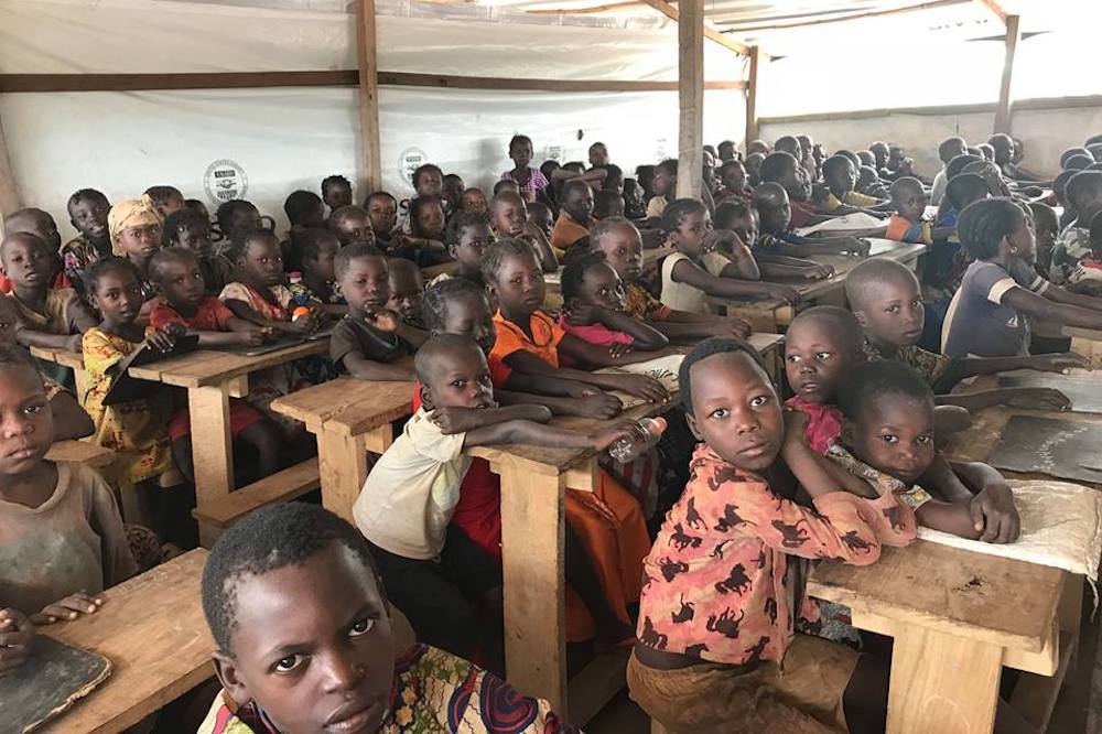 Children At School In Central African Republic