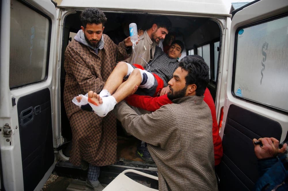 News Roundup February 15 Kashmir School Blast
