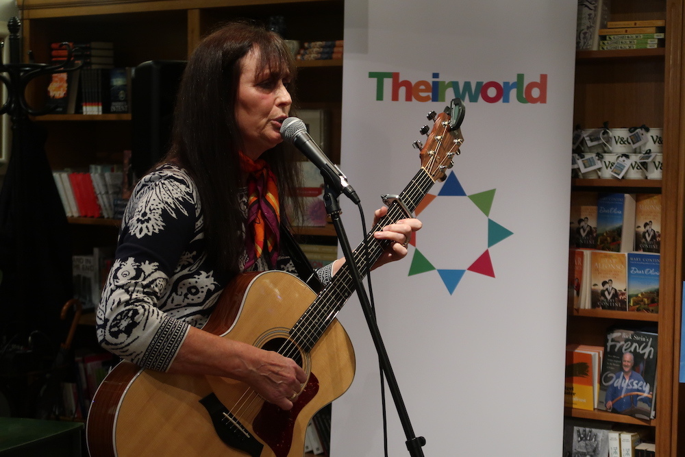 Nicola Haxby Sings Theirworld Song In Edinburgh