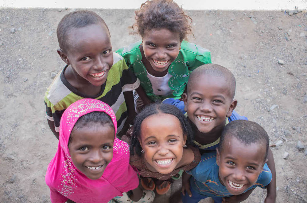 Primary School Children In Ethiopia