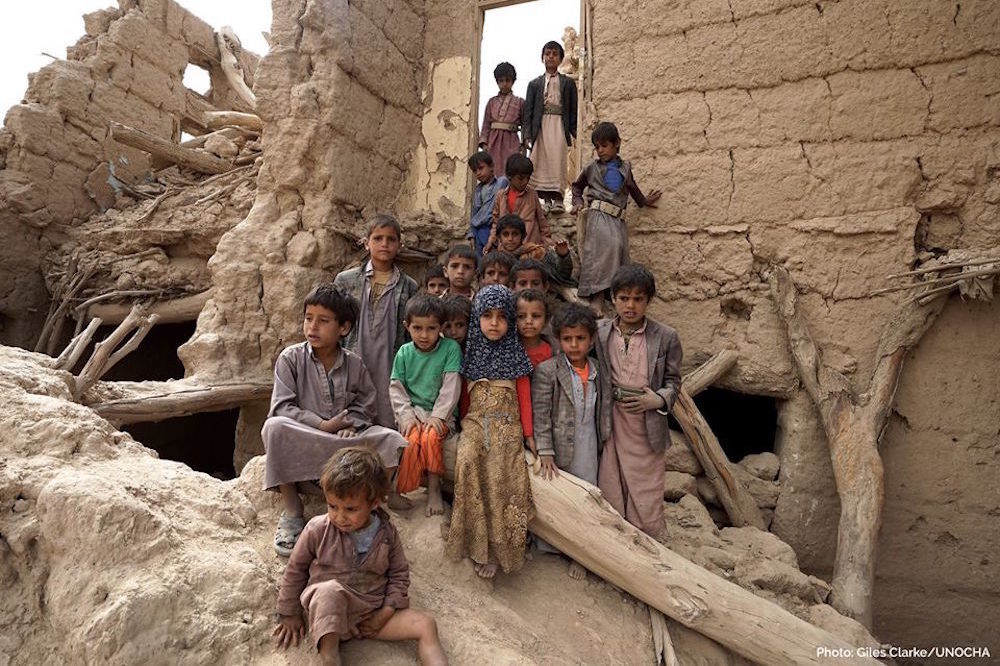 News Roundup March 19 Yemen School Children