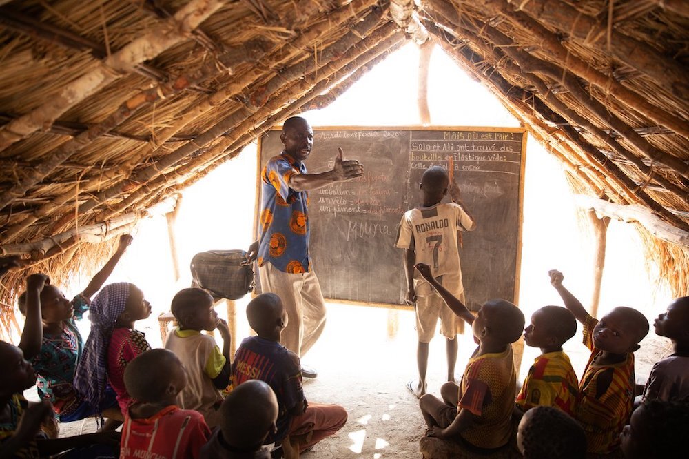 News Roundup Niger Hut Schools