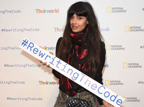 Facebook #RewritingTheCode event with Jameela Jamil