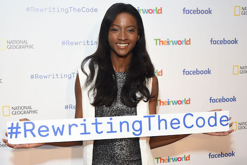 Facebook #RewritingTheCoode Lyndsey Scott picture by Getty Images