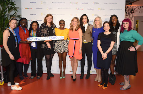 Facebook #RewritingTheCode event speakers and panellists picture by Getty Images